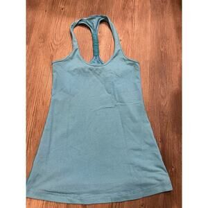 lululemon athletica Blue Tank Top